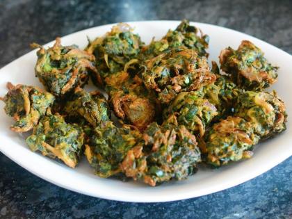 Kanda Palak Bhaji